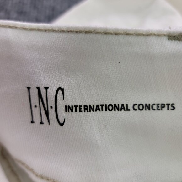 INC International Concepts Women's White Wide-Leg Pants Size 14 - Picture 10 of 15
